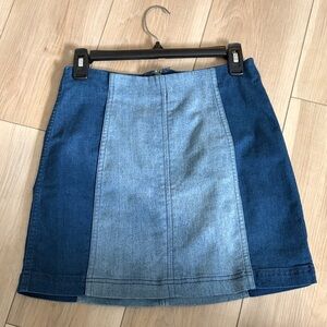 Free People Denim Skirt